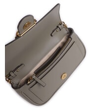 PINKO LOVE ONE POCKET Bolso bandolera de piel nogal-oro antiguo - Bolsos Mujer - 4