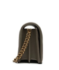 PINKO LOVE CLICK Bolso mini de piel acolchado nogal-oro antiguo - Bolsos Mujer - 4