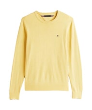 TOMMY HILFIGER TH Su&eacute;ter de cuello redondo con micrologotipo brezo de citronela - Su&eacute;teres de los hombres - 4