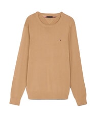 TOMMY HILFIGER TH Su&eacute;ter de cuello redondo con micrologotipo lienzo de safari - Su&eacute;teres de los hombres - 4