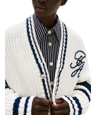 TOMMY HILFIGER TH C&aacute;rdigan de algod&oacute;n con botones crudo - Su&eacute;teres de los hombres - 3