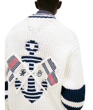TOMMY HILFIGER TH C&aacute;rdigan de algod&oacute;n con botones crudo - Su&eacute;teres de los hombres - 4