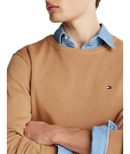 TOMMY HILFIGER TH Su&eacute;ter de cuello redondo con micrologotipo lienzo de safari - Su&eacute;teres de los hombres - 3