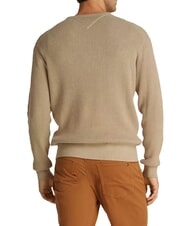 TOMMY HILFIGER TH Su&eacute;ter de algod&oacute;n con cuello redondo azul claro - Su&eacute;teres de los hombres - 2