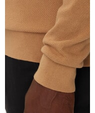 TOMMY HILFIGER TH Su&eacute;ter de cuello redondo con dise&ntilde;o de panal lienzo de safari - Su&eacute;teres de los hombres - 4