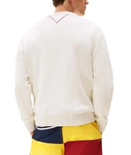 TOMMY HILFIGER TH SAILING Su&eacute;ter de cuello redondo marfil - Su&eacute;teres de los hombres - 2