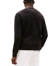 TOMMY HILFIGER TH JEANS Su&eacute;ter de cuello redondo de algod&oacute;n negro - Su&eacute;teres de los hombres - 2