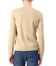 TOMMY HILFIGER TH JEANS Su&eacute;ter de cuello redondo de algod&oacute;n - Su&eacute;teres de los hombres