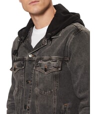TOMMY HILFIGER TH JEANS Chaqueta vaquera para hombre gris denim - Chaquetas de hombre - 4