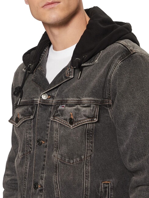 TH JEANS Chaqueta vaquera para hombre gris denim - Chaquetas de hombre