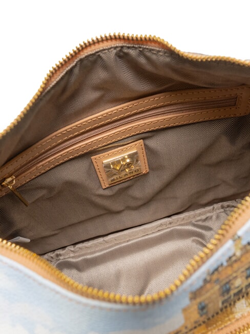 YESBAG Bolso de hombro con bolsillo VACACIONES ROMANAS - Bolsos Mujer