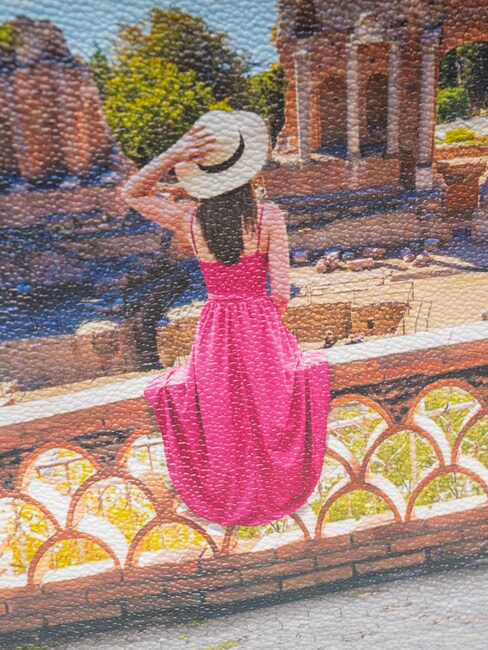 YESBAG Bolso de hombro con solapa Verano en Taormina - Bolsos Mujer