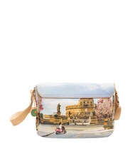 YNOT YESBAG Bolso de hombro grande con solapa VACACIONES ROMANAS - Bolsos Mujer - 4