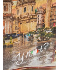 YNOT YESBAG Mochila con bolsillo Roma lloviendo - Bolsos Mujer - 3