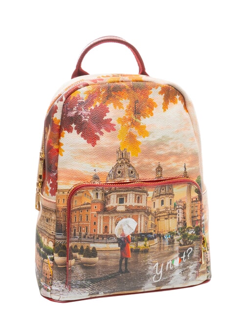 YESBAG Mochila con bolsillo Roma lloviendo - Bolsos Mujer