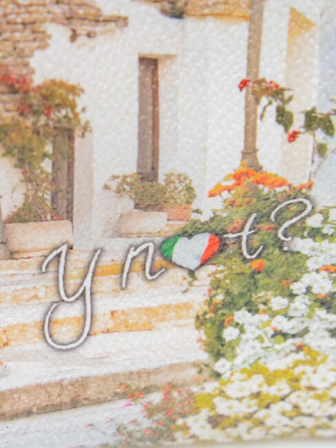 YESBAG Bolso de mano mediano con pu&ntilde;o Verano en Apulia - Bolsos Mujer