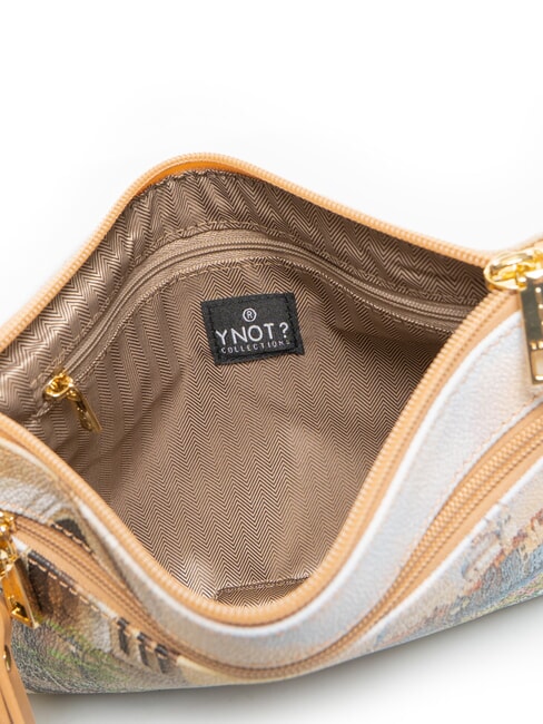 YESBAG Bolso de mano mediano con pu&ntilde;o canal florido - Bolsos Mujer