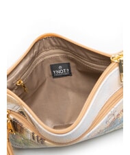 YNOT YESBAG Bolso de mano mediano con pu&ntilde;o canal florido - Bolsos Mujer - 5