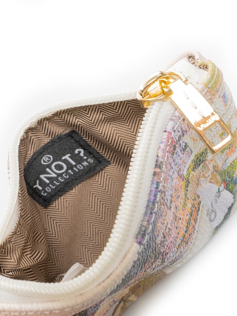 YESBAG Neceser peque&ntilde;o con cremallera costa rom&aacute;ntica - Carteras de mano & Neceser