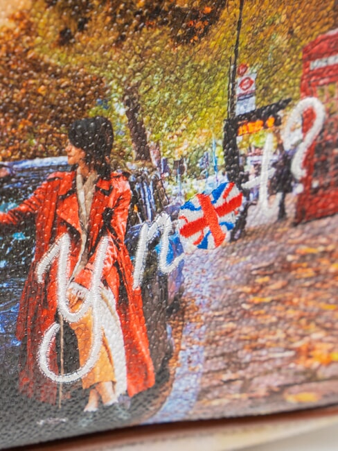 YESBAG Bolso de hombro de reportero Turista de Londres - Bolsos Mujer