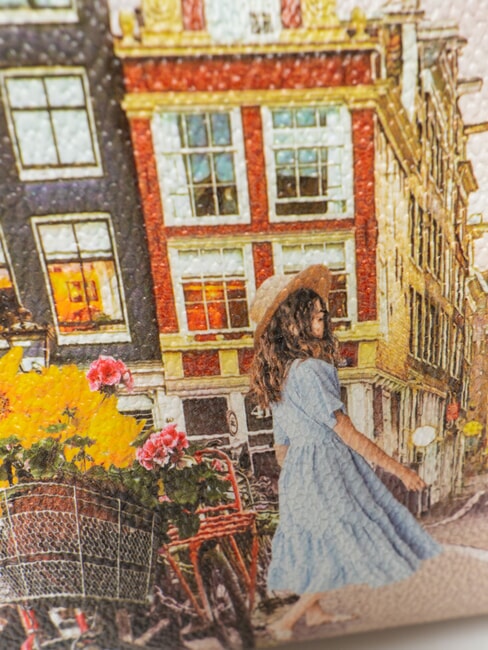 YESBAG Estuche de belleza tipo ba&uacute;l Sue&ntilde;os holandeses - Neceser