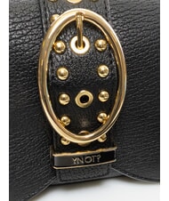 YNOT ROCKER Bolso de hombro con hebilla y tachuelas NEGRO - Bolsos Mujer - 3