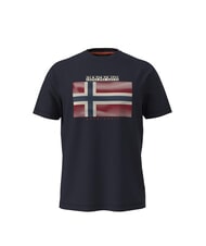 NAPAPIJRI S-LARI Camiseta de algod&oacute;n blu marine - camiseta - 3