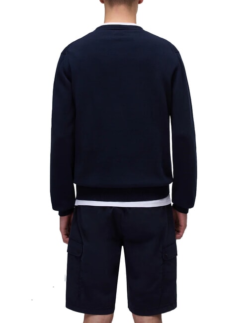 D-AMBRA Su&eacute;ter de algod&oacute;n blu marine - Su&eacute;teres de los hombres