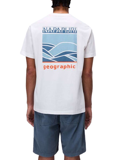 S-SOVANA Camiseta de algod&oacute;n garza blanca - camiseta