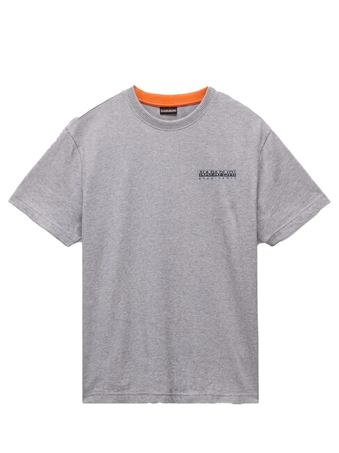 S-SOVANA Camiseta de algod&oacute;n mezcla gris medio - camiseta
