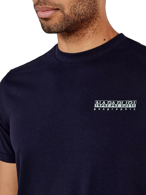 S-DATI Camiseta de algod&oacute;n blu marine - camiseta