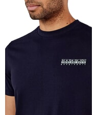 NAPAPIJRI S-DATI Camiseta de algod&oacute;n blu marine - camiseta - 3