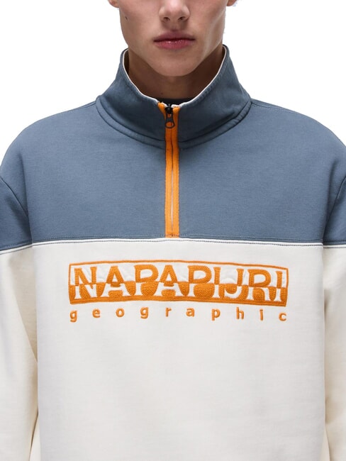 B-SATURNIA Sudadera de algod&oacute;n susurro blanco - Sudaderas