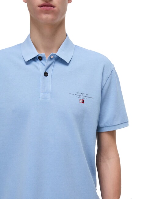 ELBAS JERSEY Polo de algod&oacute;n Micrologist brillante/petunia - camisa polo