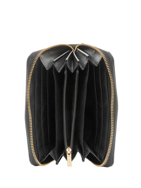 LOVERS Cartera grande con cremallera NEGRO - Carteras Mujer