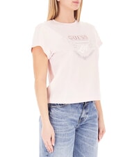 GUESS STARS Camiseta con estampado y tachuelas rosa delicado - camiseta - 3