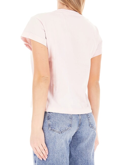 STARS Camiseta con estampado y tachuelas rosa delicado - camiseta