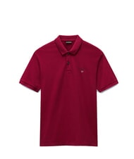 NAPAPIJRI ELBAS JERSEY Polo de algod&oacute;n Micrologist Rojo tibetano - camisa polo - 3