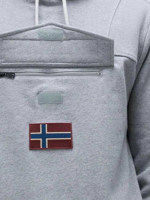 BURGEE Sudadera mezcla gris medio - Sudaderas