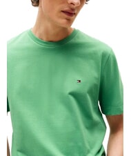 TOMMY HILFIGER TH Camiseta de algod&oacute;n de manga corta Fuerte verde - camiseta - 3