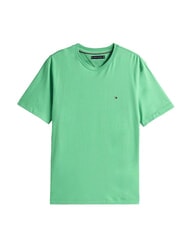 TOMMY HILFIGER TH Camiseta de algod&oacute;n de manga corta Fuerte verde - camiseta - 4