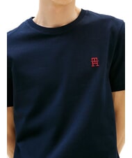 TOMMY HILFIGER TH Camiseta con logotipo de monograma cielo del desierto - camiseta - 3