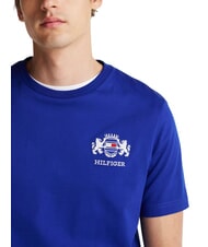TOMMY HILFIGER TH Camiseta de manga corta con escudo cu&ntilde;a azul - camiseta - 3