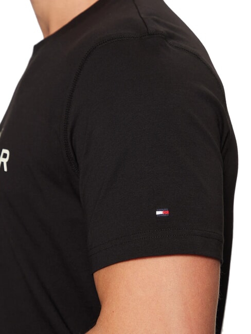 TH Camiseta de algod&oacute;n de manga corta negro - camiseta