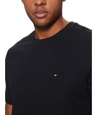 TOMMY HILFIGER TH Camiseta de manga corta de corte regular cielo del desierto - camiseta - 3