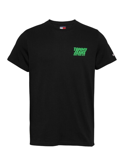 TH JEANS Camiseta de manga corta negro - camiseta