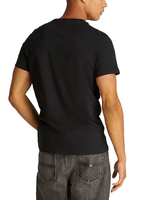 TH JEANS Camiseta de manga corta negro - camiseta