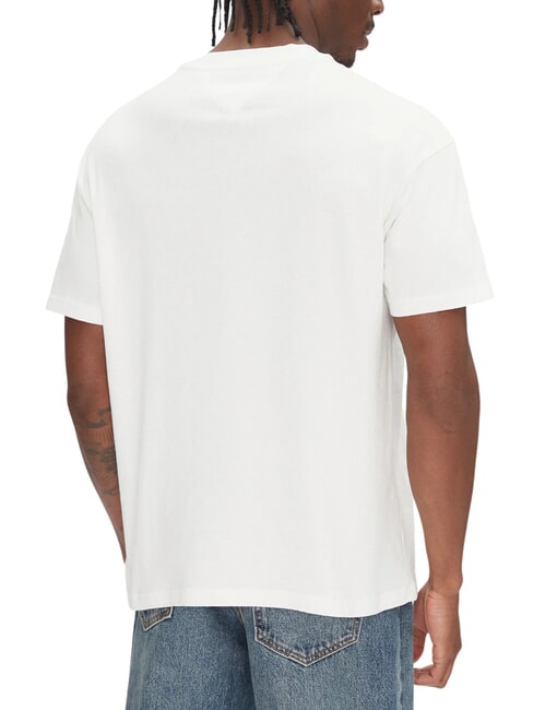 TH JEANS Camiseta de manga corta con estampado maxi crudo - camiseta