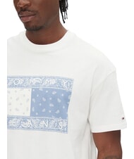 TOMMY HILFIGER TH JEANS Camiseta de manga corta con estampado maxi crudo - camiseta - 3