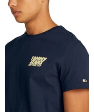 TOMMY HILFIGER TH JEANS Camiseta de manga corta Marina de noche oscura - camiseta - 3